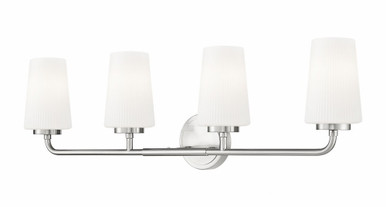 Montford 4 Light Bath Vanity 9.5 Inch Tall and 32 Inch Wide by Z Lite - 7005-4V