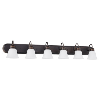 6 Light Vanity Light 48 Inch Wide by Quorum - 5094-6