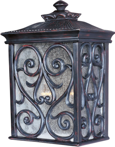 Newbury Vx 2 Light Outdoor Wall Lantern by Maxim - 40127CDOB