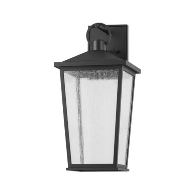 Soren 9W 1 LED Light Outdoor Wall Mount 23 Inch Tall by Troy - B8907-TBK