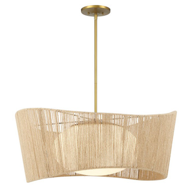 Key Largo 1 Light Pendant by Minka Lavery - 6577-695