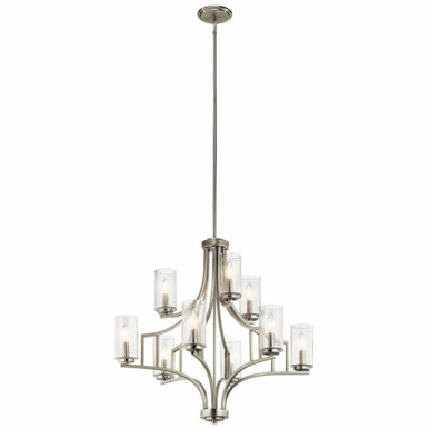 Vara 9 Light Large 2 Tier Chandelier by Kichler - 44073