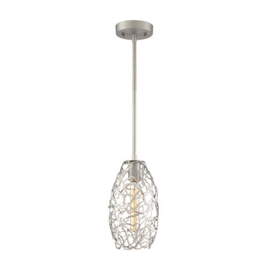 Helios 1 Light Mini Pendant by Zeev MP40024-1-SN - MP40024-1-SN