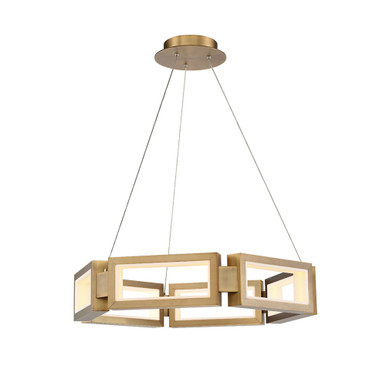 Mies 1 LED Light Medium Chandelier by Modern Forms - PD-50829