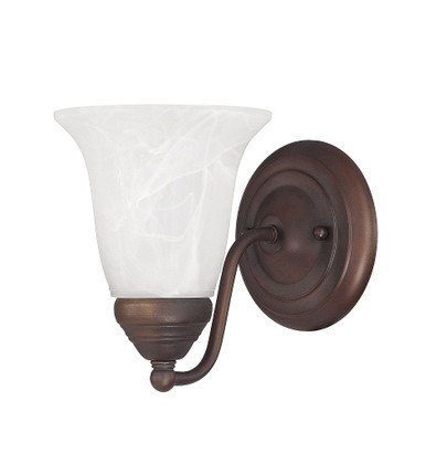 Brady 1 Light Traditional Wall Sconce by Capital - 1361BB-117