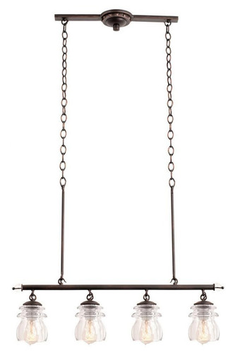 Brierfield 4 Light Oversized Island Pendant by Kalco - 6315PS