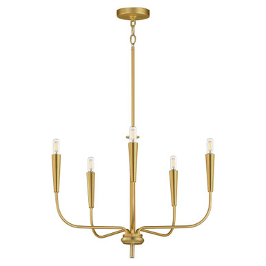 Vela 5 Light Medium Chandelier by Maxim - 24815