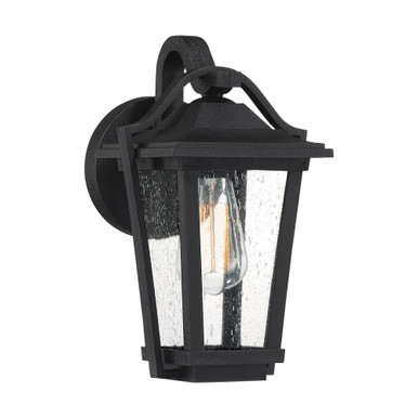 Darius 1 Light Outdoor Wall Lantern 11.5 Inch Tall by Quoizel - DRS8407EK