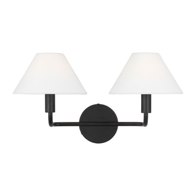 Colfax 2 Light Medium Wall Sconce 18.5 Inch Wide by Visual Comfort Studio - SLW1012