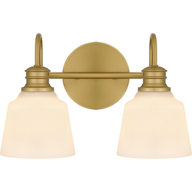 Hinton 2 Light Vanity Light by Quoizel - HIN8614AB