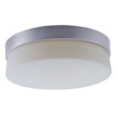 Flux 23W 1 LED 11 Inch Wide Flush Mount by Maxim - 55564SWSS