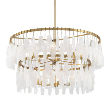Willow 14 Light Pendant 26 Inch Tall and 45 Inch Wide by Minka Lavery - 3628-732
