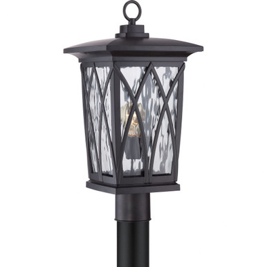 Grover  1 Light Outdoor Post Lantern by Quoizel  - GVR9010K