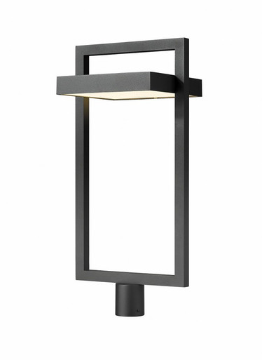 Luttrel 27W 1 LED Medium Outdoor Post Mount by Z-Lite - 566PHXLR-BK-LED