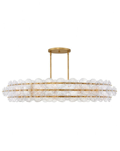 Rene 10 Light Oversized Chandelier by Fredrick Ramond - FR30125DA