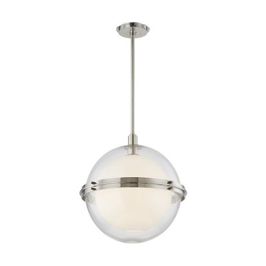 Northport 1 Light Large Pendant 19.5 Inch Tall by Hudson Valley - 6518