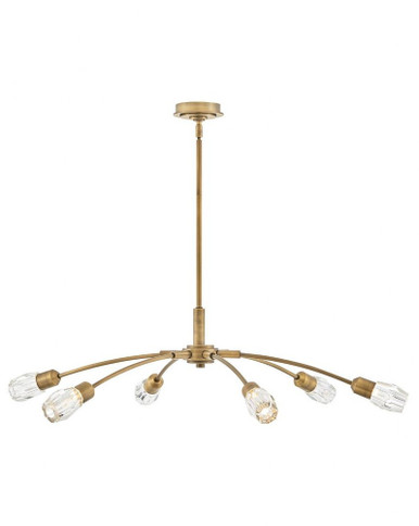 Atera 6 Light Oversized Chandelier by Fredrick Ramond FR33326 - FR33326