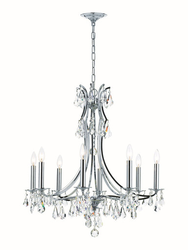 Cedar 8 Light Large Chandelier by Crystorama - 5938