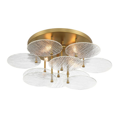 Artze 4 Light 25 Inch Wide Flush Mount by Minka Lavery - 1124-695