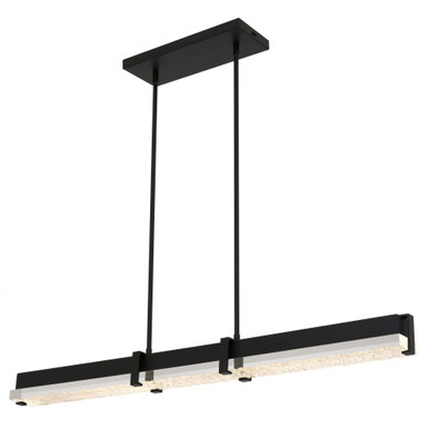 Theodore 41W LED Island 4.25 Inch Tall and 48 Inch Wide by Quoizel - PCTED148