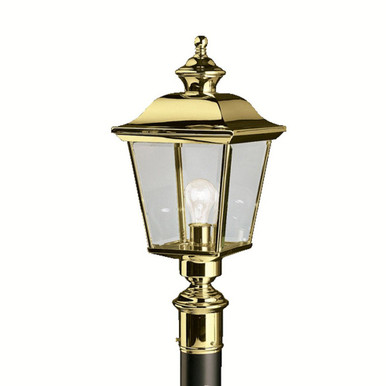 Bay Shore 1 Light Post Mount 22.5 x 9.25 Inches by Kichler - 9913pb