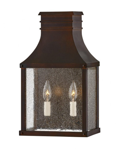 Beacon Hill Two Light Medium Outdoor Candle Style Wall Lantern by Hinkley - 17466BLC