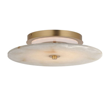 Quarry 16W 1 LED 15 Inch Wide Semi Flush Mount by Maxim - 18202WANAB