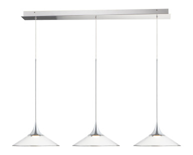 Cono 3 LED Light Medium Pendant by ET2 - E21535-24PC