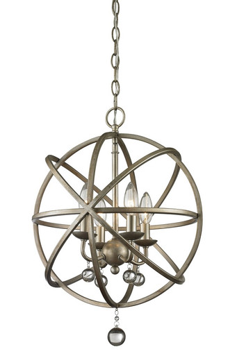 Acadia 4 Light Pendant 16 Inches Wide by 21 Inches High by Z-Lite - 415-4