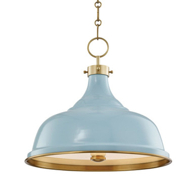 Painted No.1 3 Light Large Pendant by Hudson Valley - MDS300