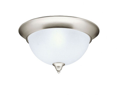 Dover 3 Light 15.25 Inch Wide Flush Mount by Kichler - 8065ni