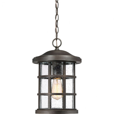 Crusade 1 Light Outdoor Small Pendant by Quoizel - CSE1910