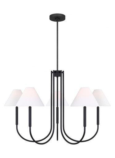 Porteau 6 Light Oversized Chandelier by Visual Comfort Studio - DJC1035