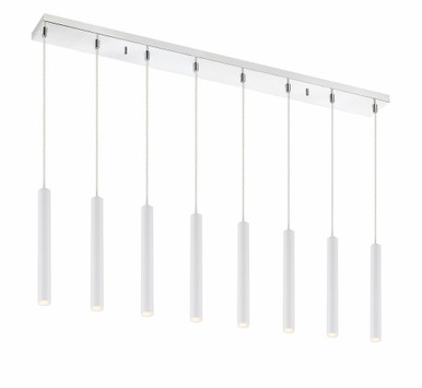 Forest 70W 14 LED Island/Billiard 16 x 12 In by Z-Lite 917MP12-WH-LED-8LCH - 917MP12-WH-LED-8LCH
