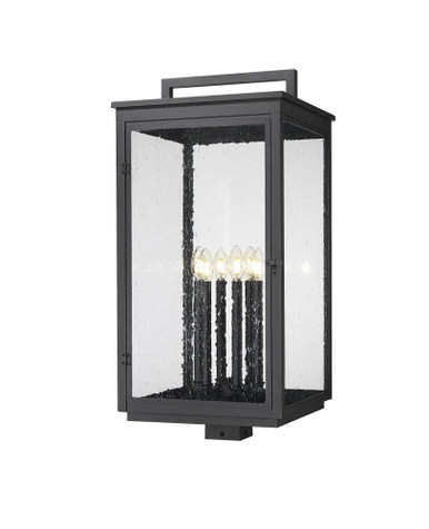 Hartwell 6 Light Outdoor Post Mount 31.5 Inch Tall X 15 Inch Wide by Z Lite - 5019PHXXLS-BK
