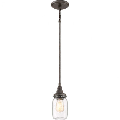 Squire 1 Light Mini Pendant by Quoizel - SQR1504