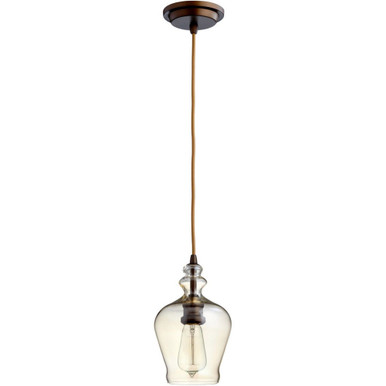Calista One Light Small Pendant by Cyan - 06062