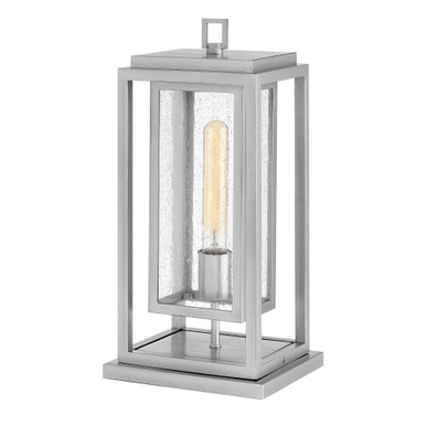 Republic 1 Light Medium Outdoor Pier Mount 7 x 16.5 Inches by Hinkley  - 1007