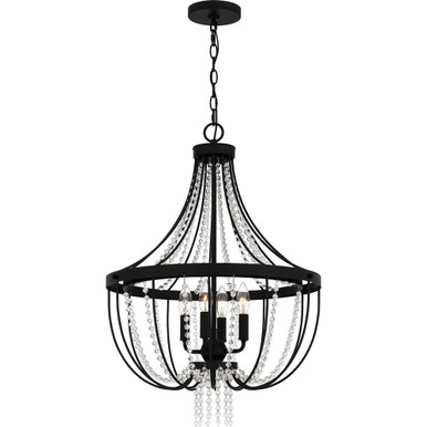 Adelaide 4 Light Large Pendant by Quoizel - ADL2820MBK