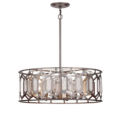 Hexly 6 Light Large Pendant by Minka Lavery - 3587-795