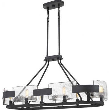Stratum 6 Light Oversized Island Chandelier by Quoizel - STM638BA