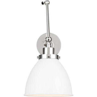 Chapman & Myers 1 Light Wall Sconce 8.75 Inch Tall by Visual Comfort Studio - CW1161