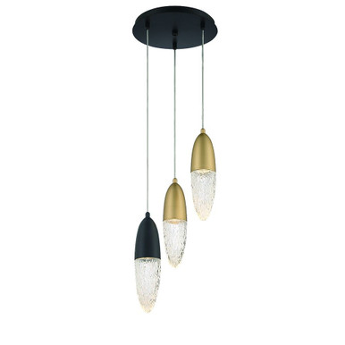 Ecrou 3 Light Mini Chandelier by Eurofase - 43858