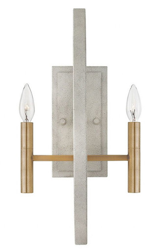 Euclid 2 Light Candle Style Wall Sconce by Hinkley - 3460