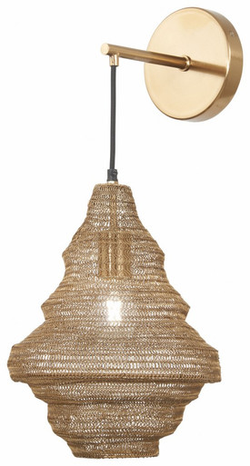 Marseille 1 Light Wall Sconce 24.25 x 10 Inches by Minka Metropolitan - N1760-752
