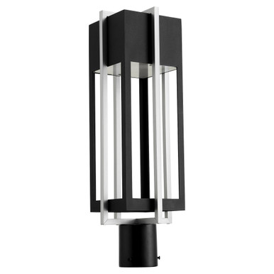 Al Fresco  21.63 Inch 11W 1 LED Outdoor Post Lantern by Quorum  - 713-22-69
