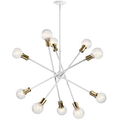 Armstrong 10 Light Oversized Chandelier by Kichler - 43119