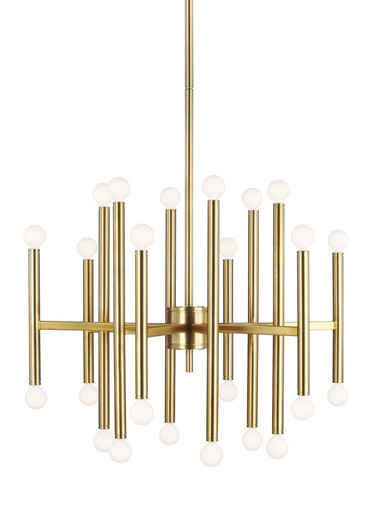 Beckham Modern 24 Light Large Chandelier by Visual Comfort Studio - TC10624