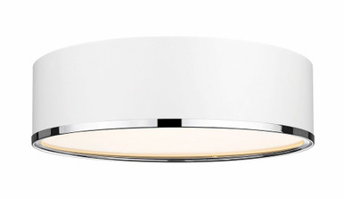 Arlo 4 Light 20.25 Inch Wide Flush Mount by Z-Lite 2303F4-MW-CH - 2303F4-MW-CH