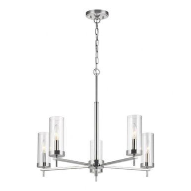 Zire 5 Light Medium Chandelier by Visual Comfort Studio 3190305 - 3190305